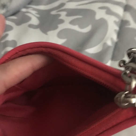 Coach with Pink Stripe clutch.  Brand new! - Picture 5 of 6